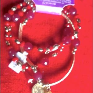 Red and gold Bracelet